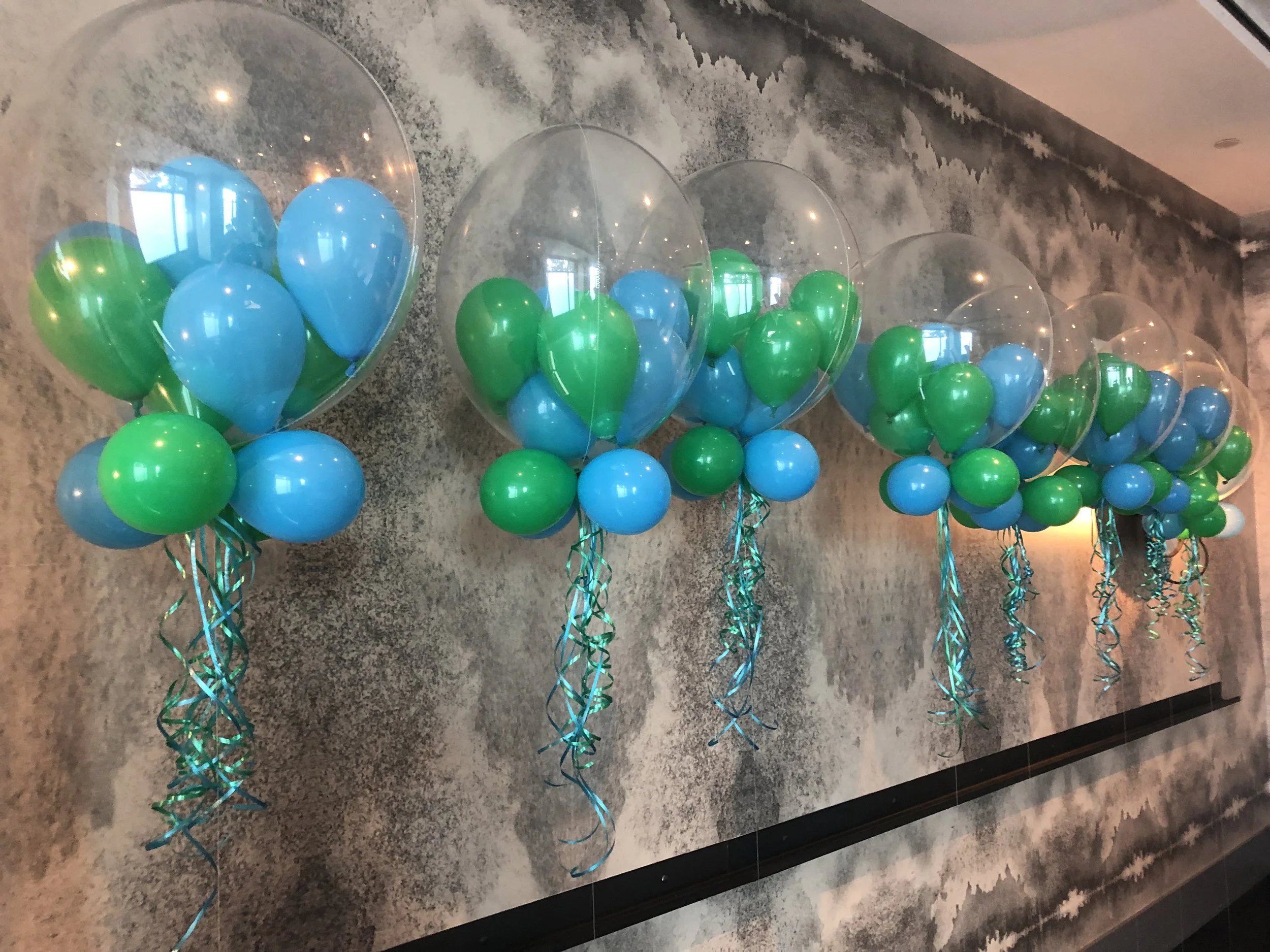 Balloon inside balloon