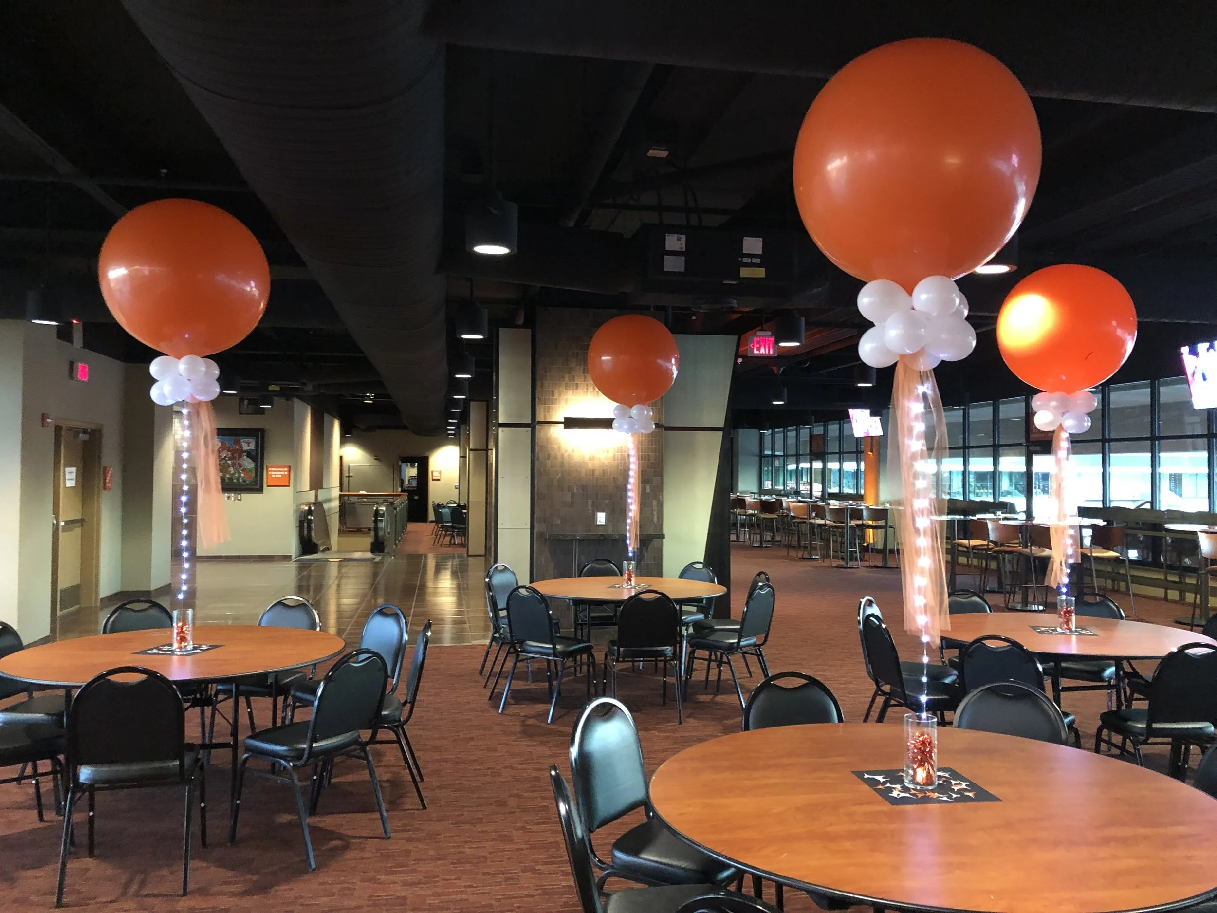 LED Balloon centerpieces