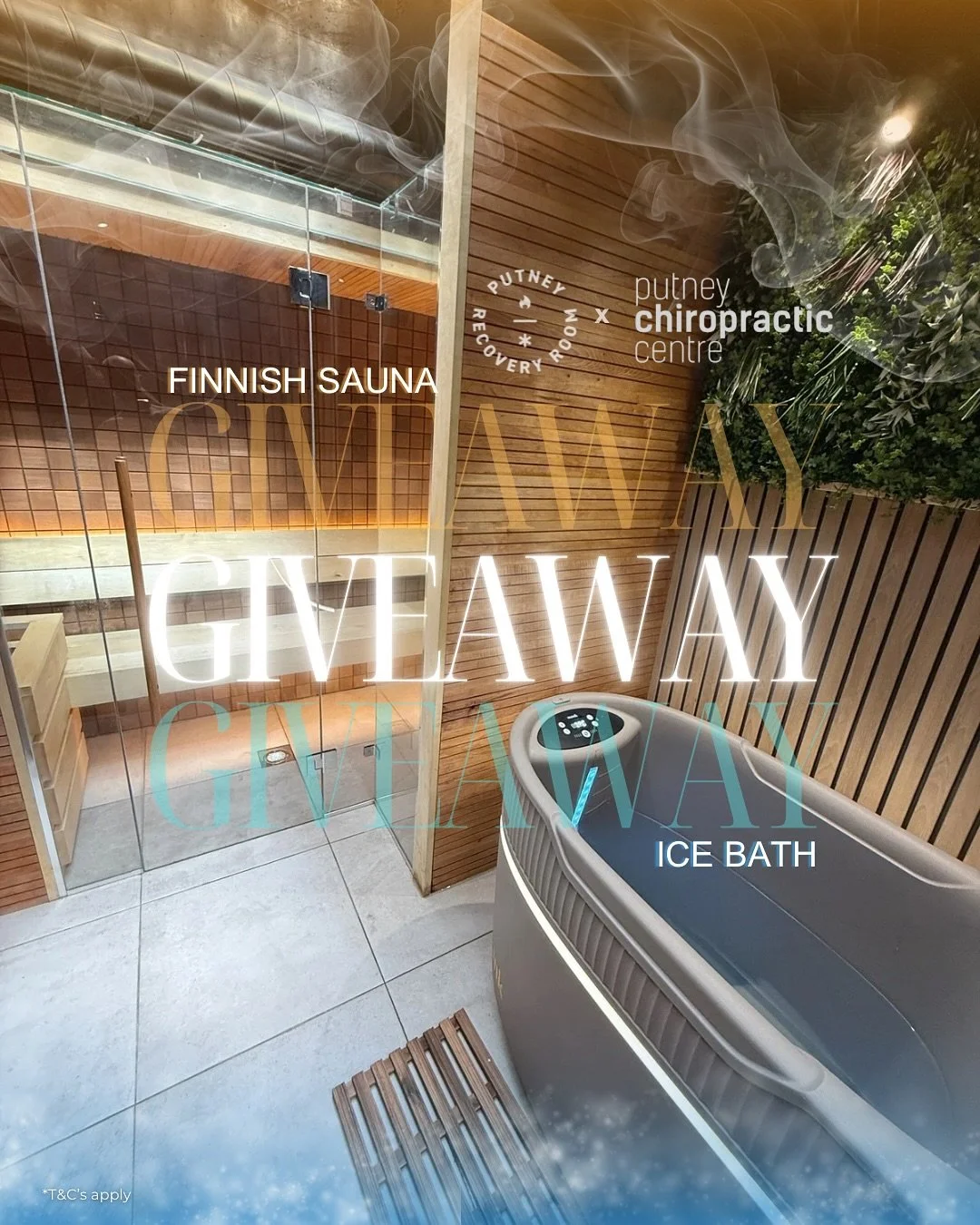 🔥✨ GIVEAWAY TIME! ✨🔥

We&rsquo;re excited to partner with our friends at Putney Recovery Room &ndash; a brand-new space dedicated to next-level recovery! To celebrate, we&rsquo;re giving ONE lucky winner + 3 friends the chance to enjoy a 1-hour rec