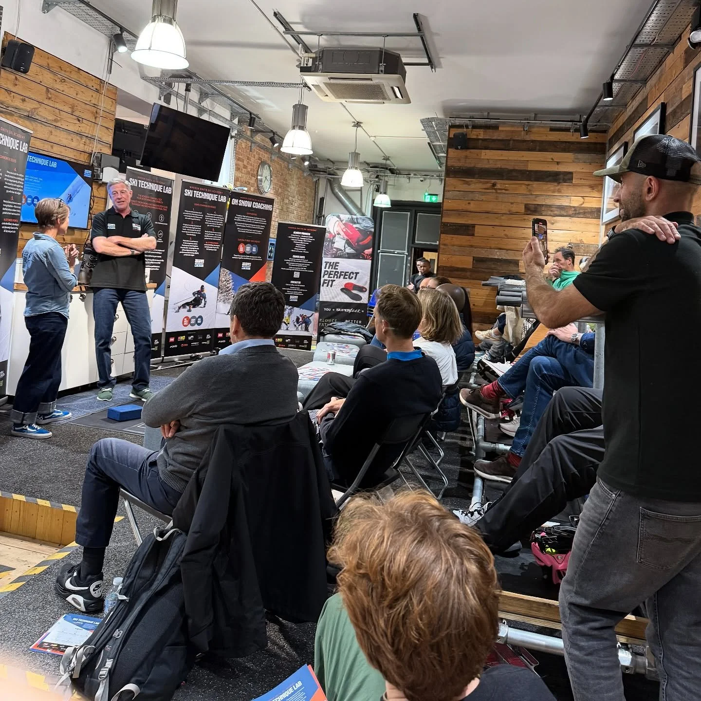 Back to where it all began, back in 2001 an idea was sparked over a beer at the @londonsnowshow between @warrensmithski Hamish &amp; @shulawolfenden at @profeetcustom and @putneychiropractic @craigmclean

Skiers need equipment that&rsquo;s suits skil