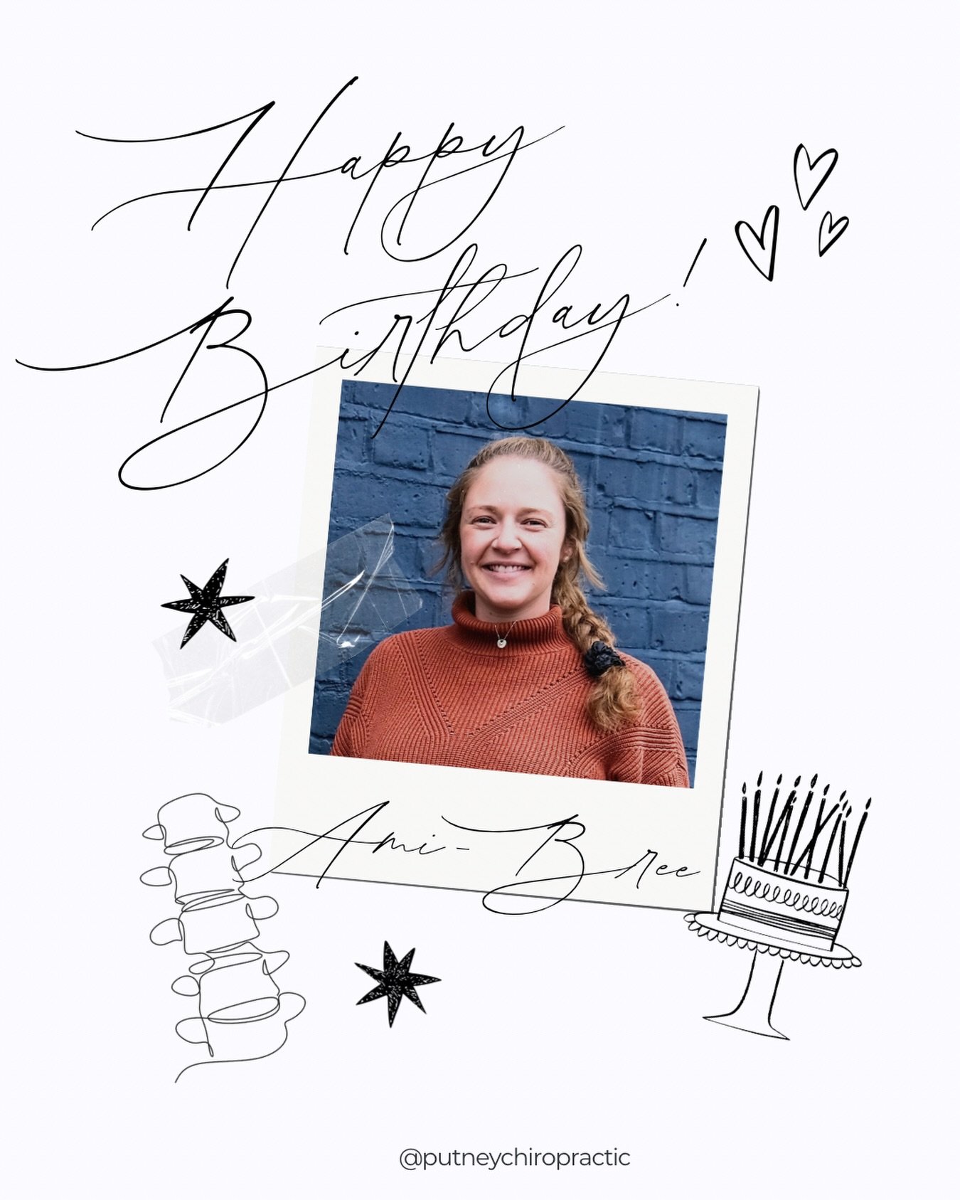💙✨ The Putney Team wishes you a wonderful birthday Ami! @ami_chiromama 🥳