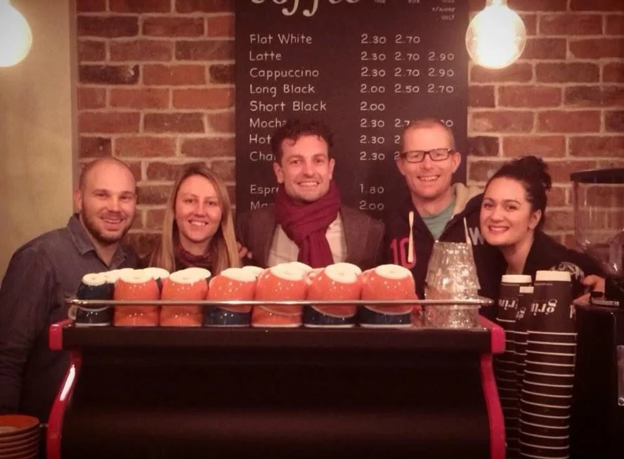 Thank you @groundcoffeesociety @dave.dicko last day today. Back when we moved to Lower Rich Road in 2009 we met Dave and his infamous drum shop serving the best coffee on the strip. Not long before Grind was born morphing quickly into @groundcoffeeso