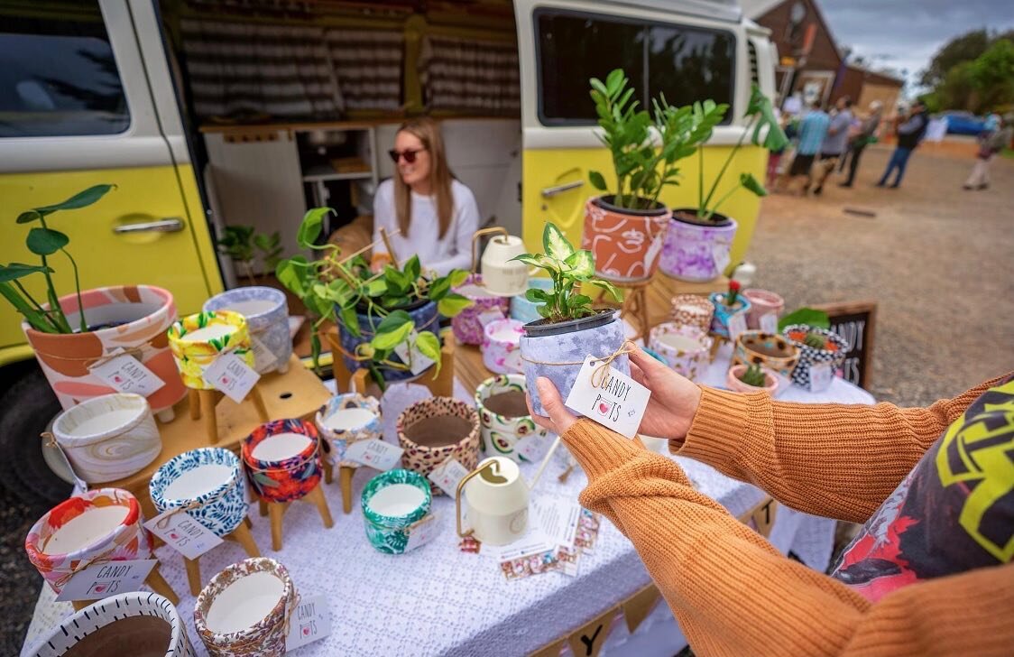 Candy Pots enjoying the sunshine and crowds at the Pinjarra Garden Day Event

If you didn&rsquo;t make it this year, we hope to see you next October at the Edenvale Heritage Precinct

📸 Josh Cowling