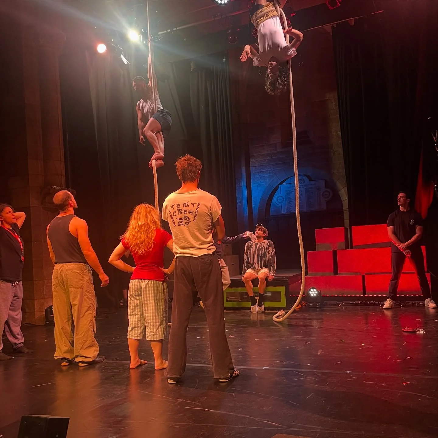 Agile. Adaptable. Flexible. Hard working. And in good spirits despite the challenges. This is our team and it&rsquo;s made up of the best people. @newyorkcircusproject