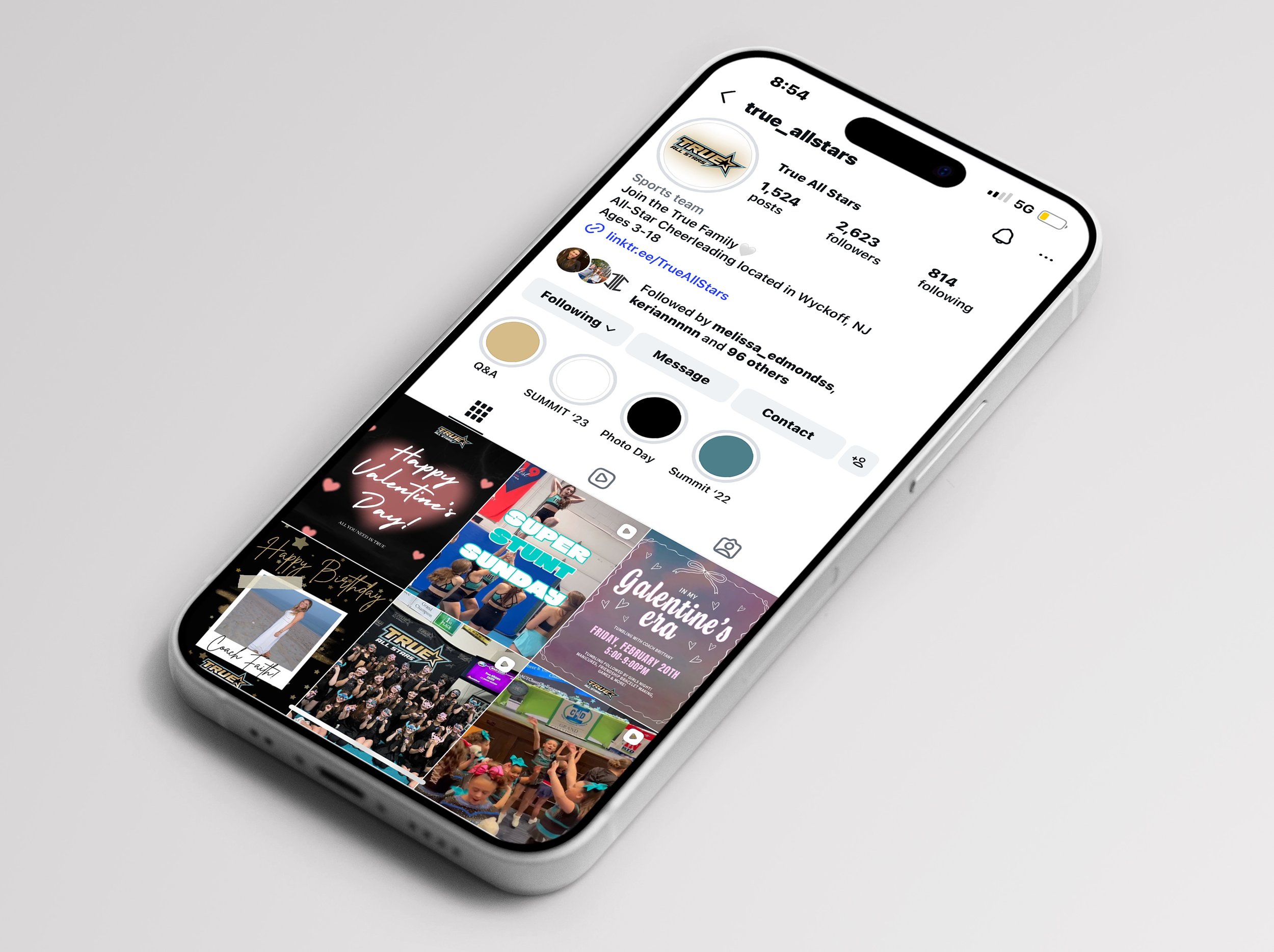 True All Stars Instagram