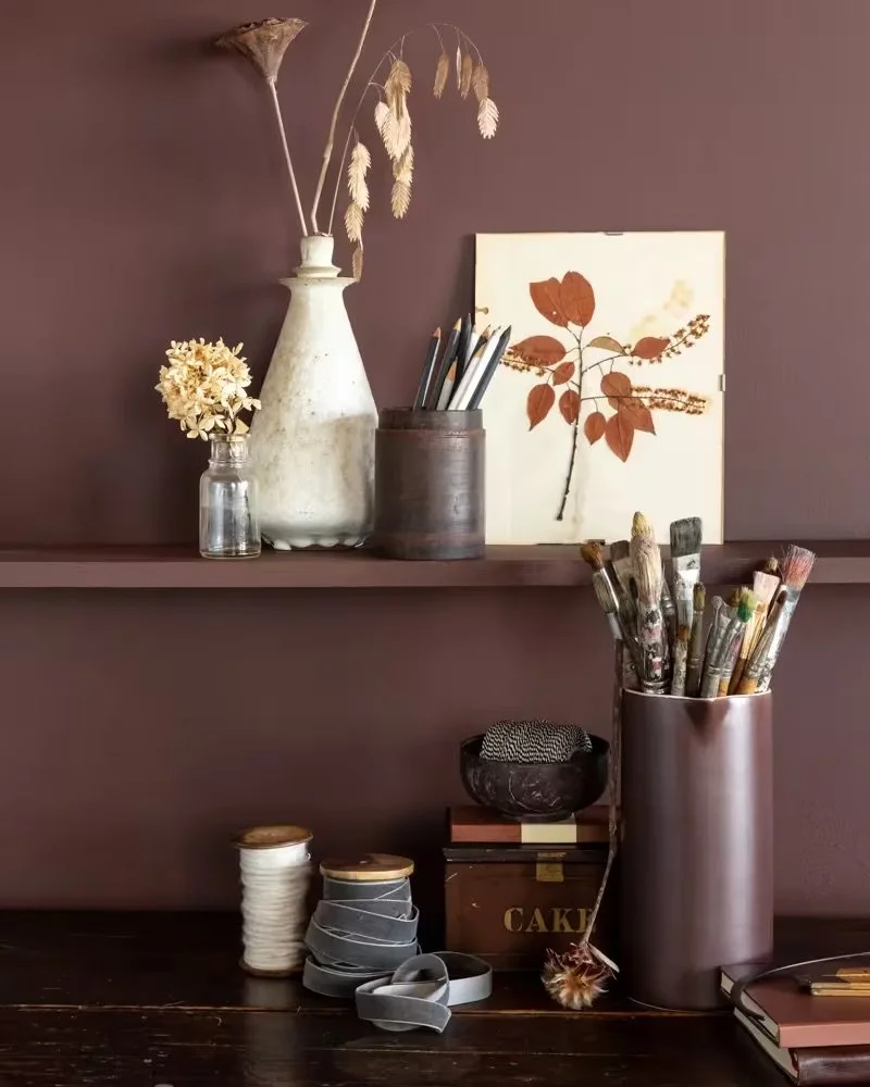 Brown-Paint-Wall-Shelf-Collectibles-800x1000.jpeg