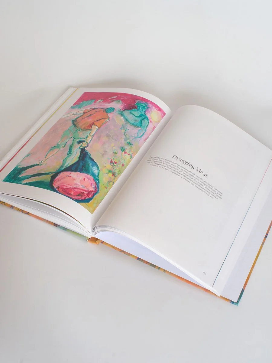 'What Stayed Became Paint' - 100 Dream Paintings Art Book - Jackson Swaby Artist (Copy)