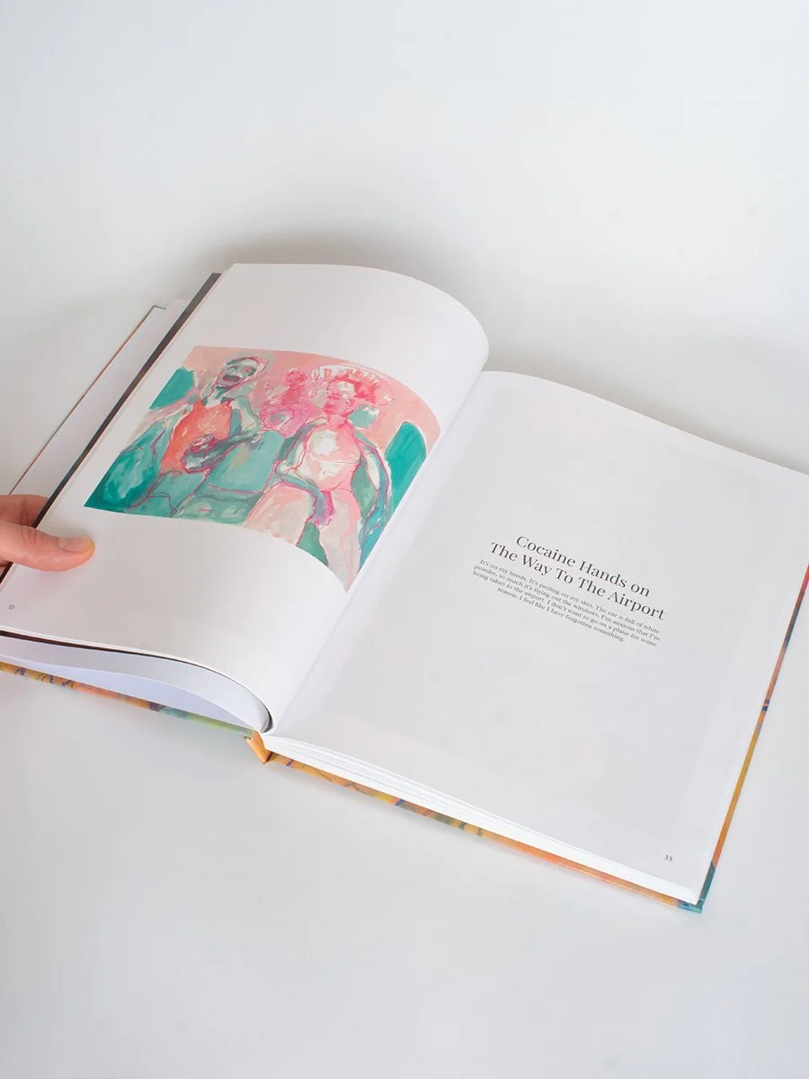 'What Stayed Became Paint' - 100 Dream Paintings Art Book - Jackson Swaby Artist (Copy)