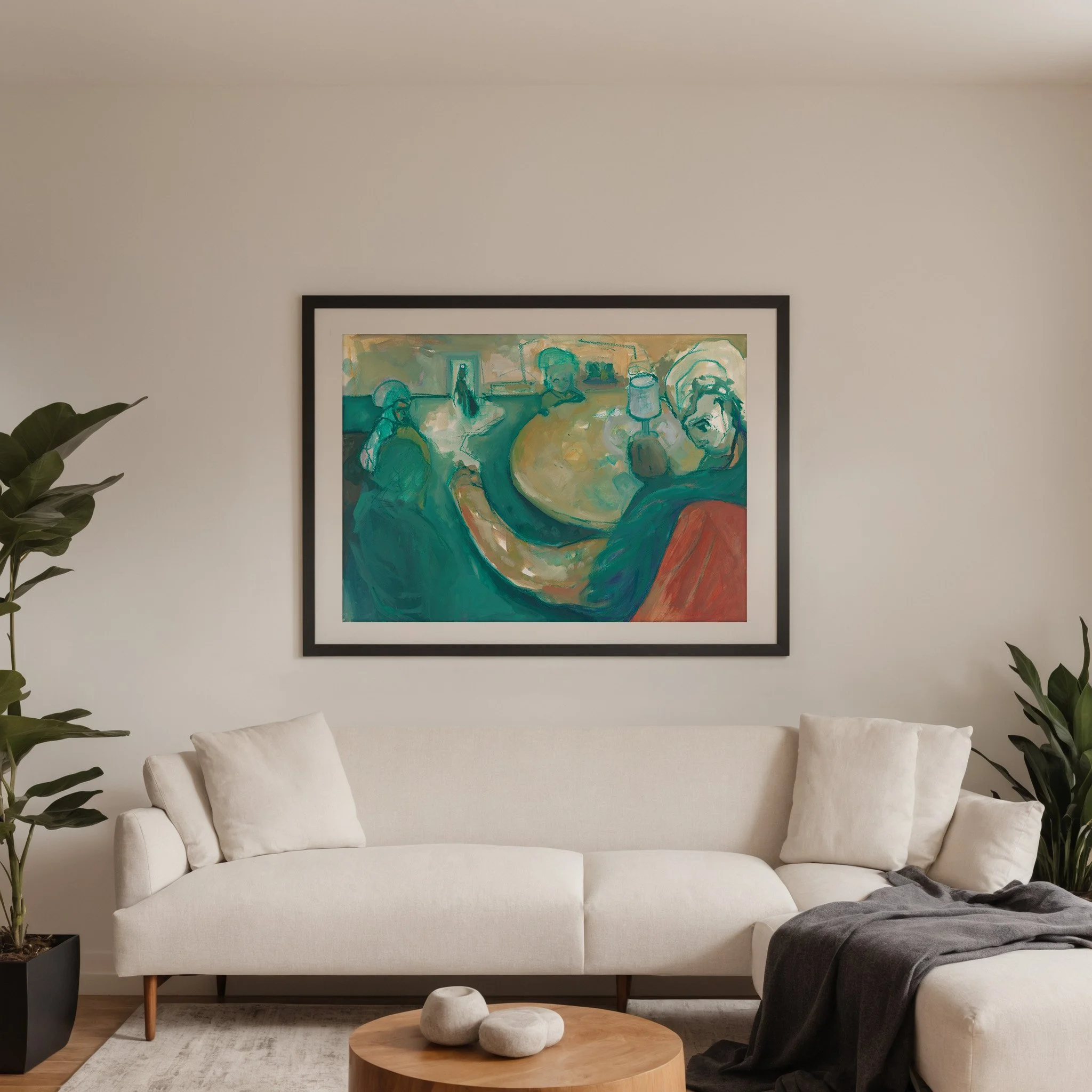 Dragging the Black Bin Bag  - Fine Art Giclée Print