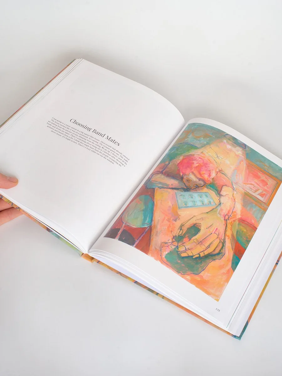 'What Stayed Became Paint' - 100 Dream Paintings Art Book - Jackson Swaby Artist (Copy)