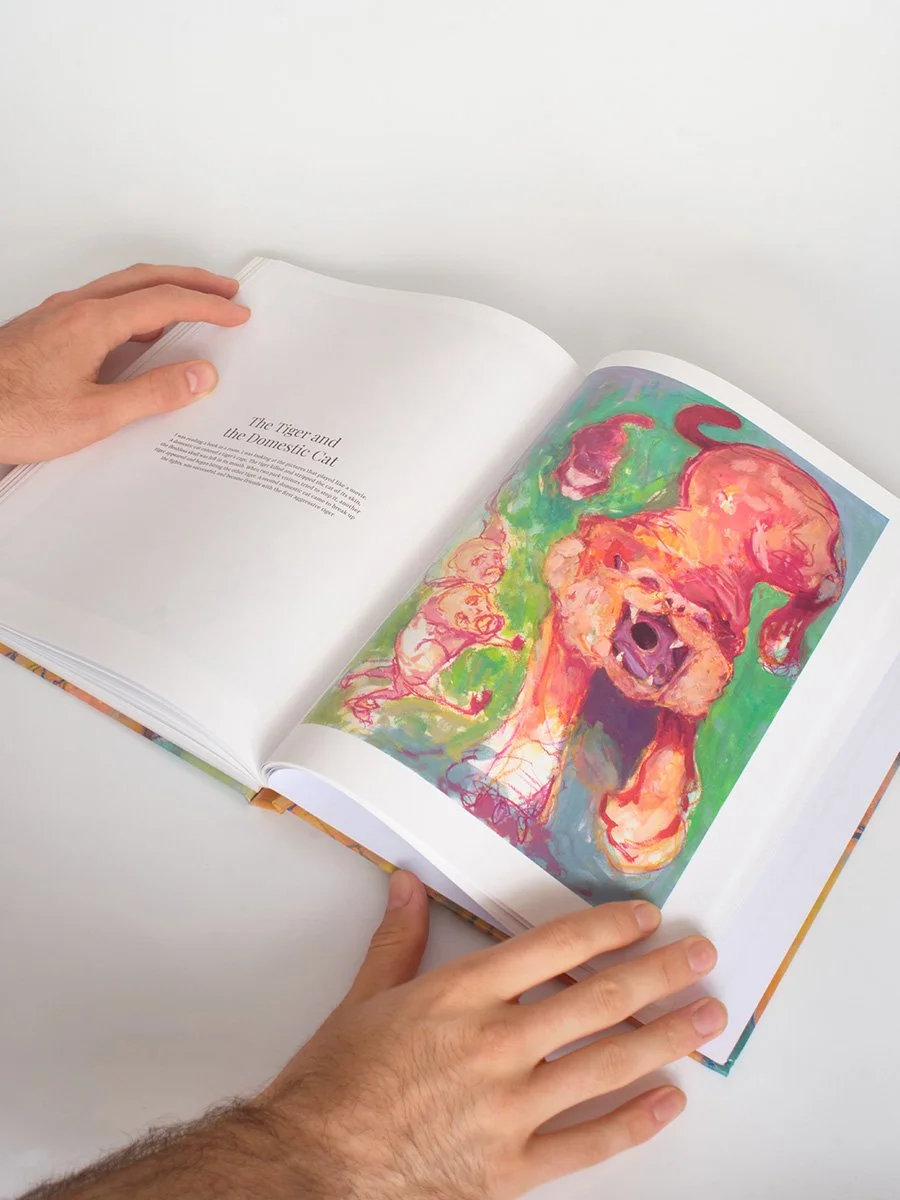 'What Stayed Became Paint' - 100 Dream Paintings Art Book - Jackson Swaby Artist (Copy)