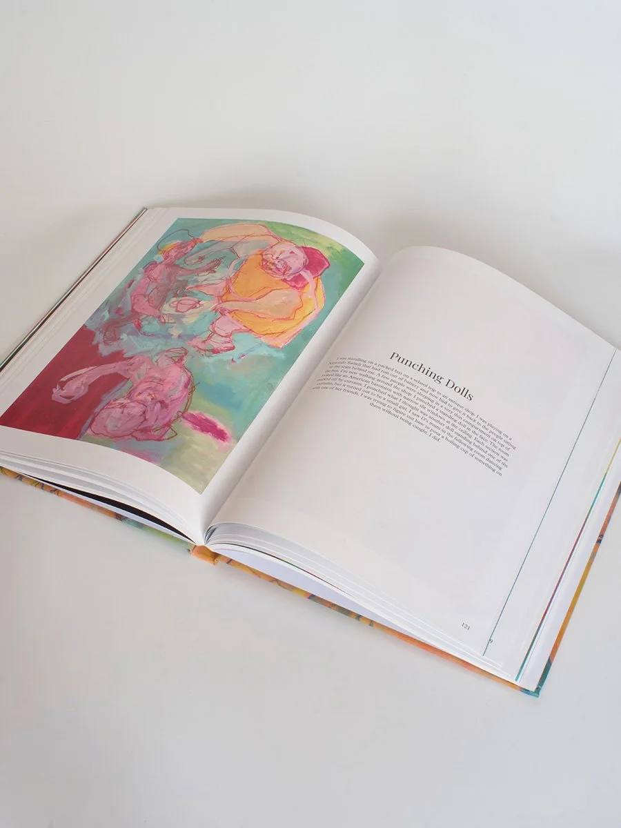 'What Stayed Became Paint' - 100 Dream Paintings Art Book - Jackson Swaby Artist (Copy)