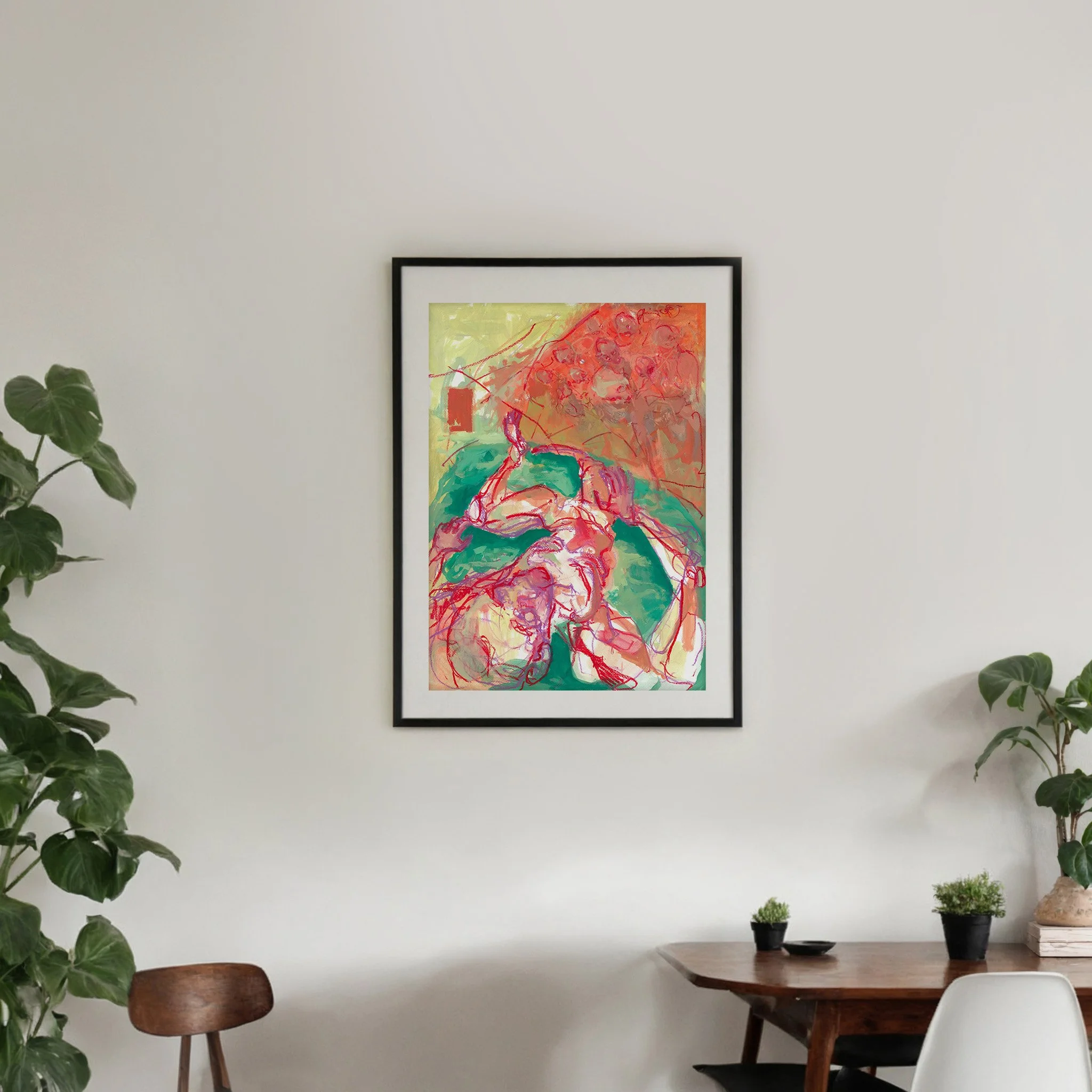 Crowded with Tiny Eyes - Fine Art Giclée Print