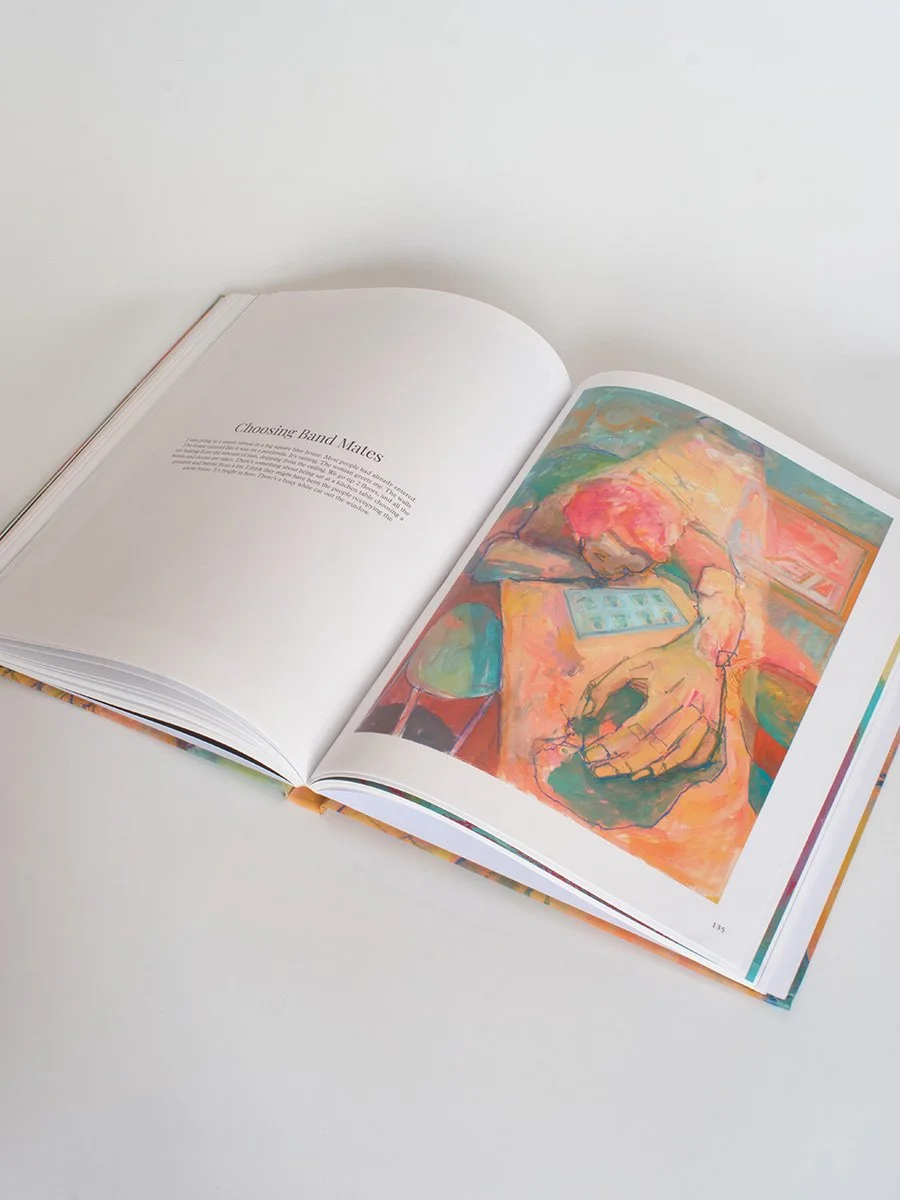 'What Stayed Became Paint' - 100 Dream Paintings Art Book - Jackson Swaby Artist (Copy)