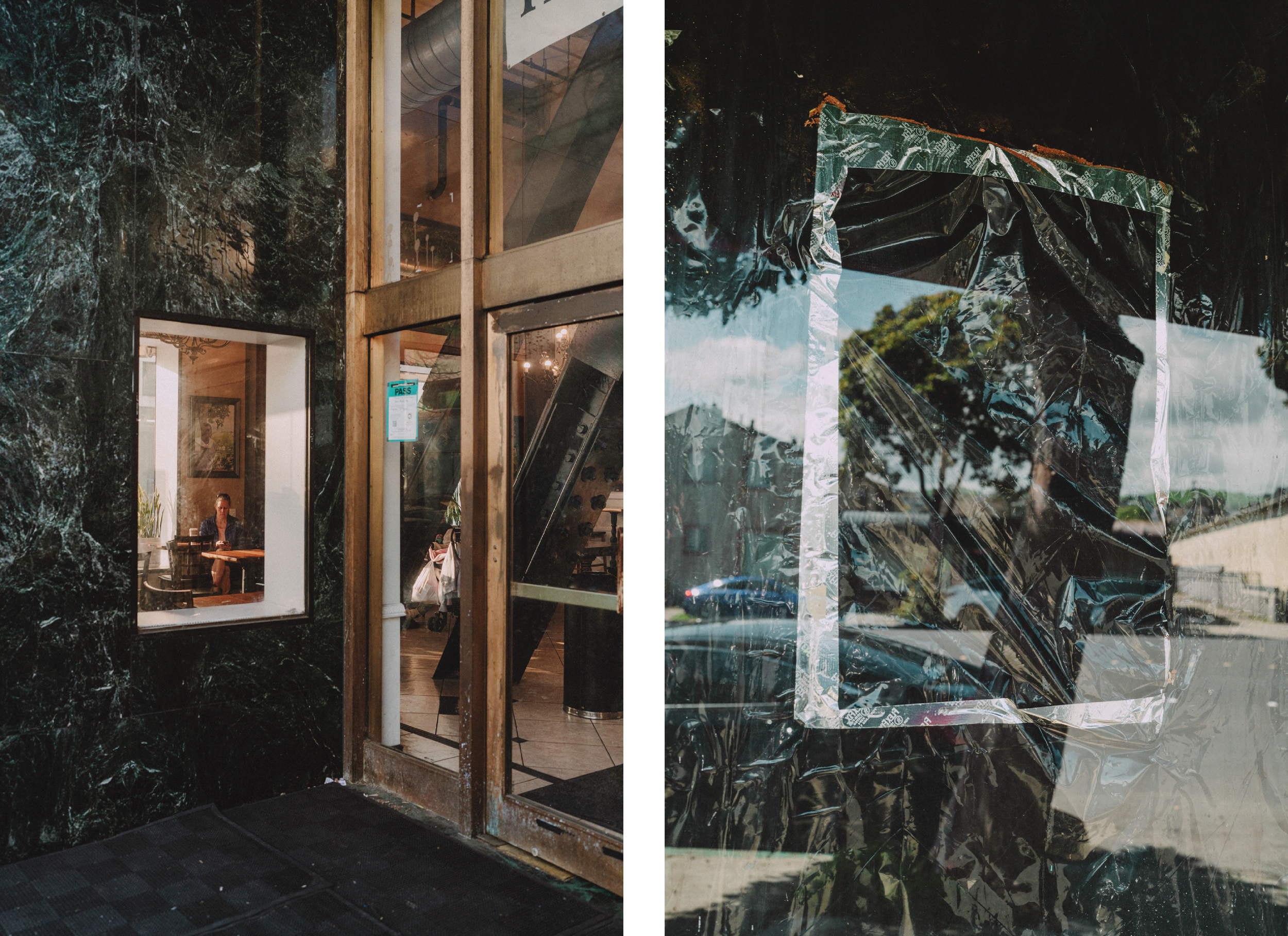 5. L: Tierra Mia Coffee (2001 Broadway, Oakland). R: Pulse Fitness Studio (12560 San Pablo Ave, Richmond) next to La Alma De Sol.