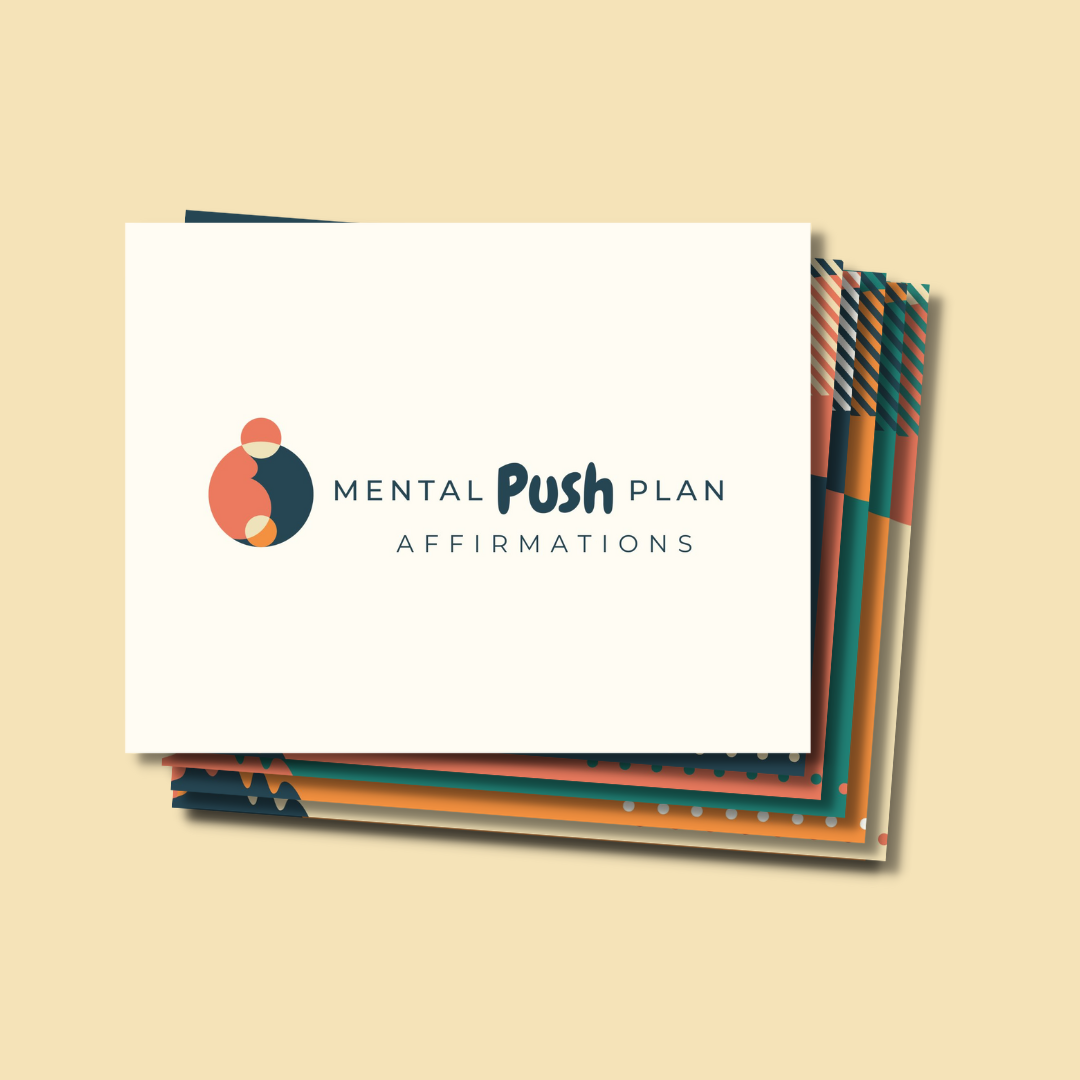 Birth Affirmation Cards Mental Push Plan