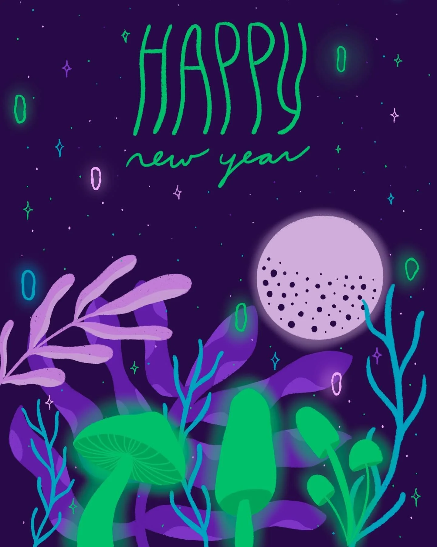 Another year of this rock flying around the sun and we&rsquo;re still here, somehow? 

Wishing for a 2024 where we are just a bit more curious, creative and connected out world. 💫🍄🔮