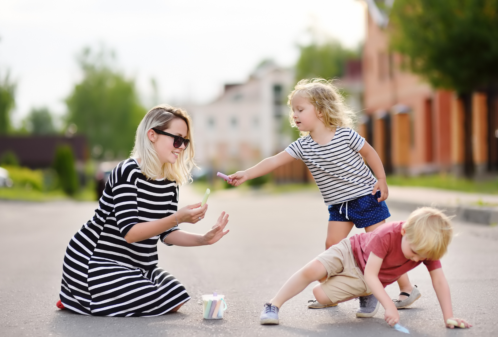When Creativity Finds You in the Chaos: How Sidewalk Chalk Became Anxiety Relief for One Overwhelmed Mom