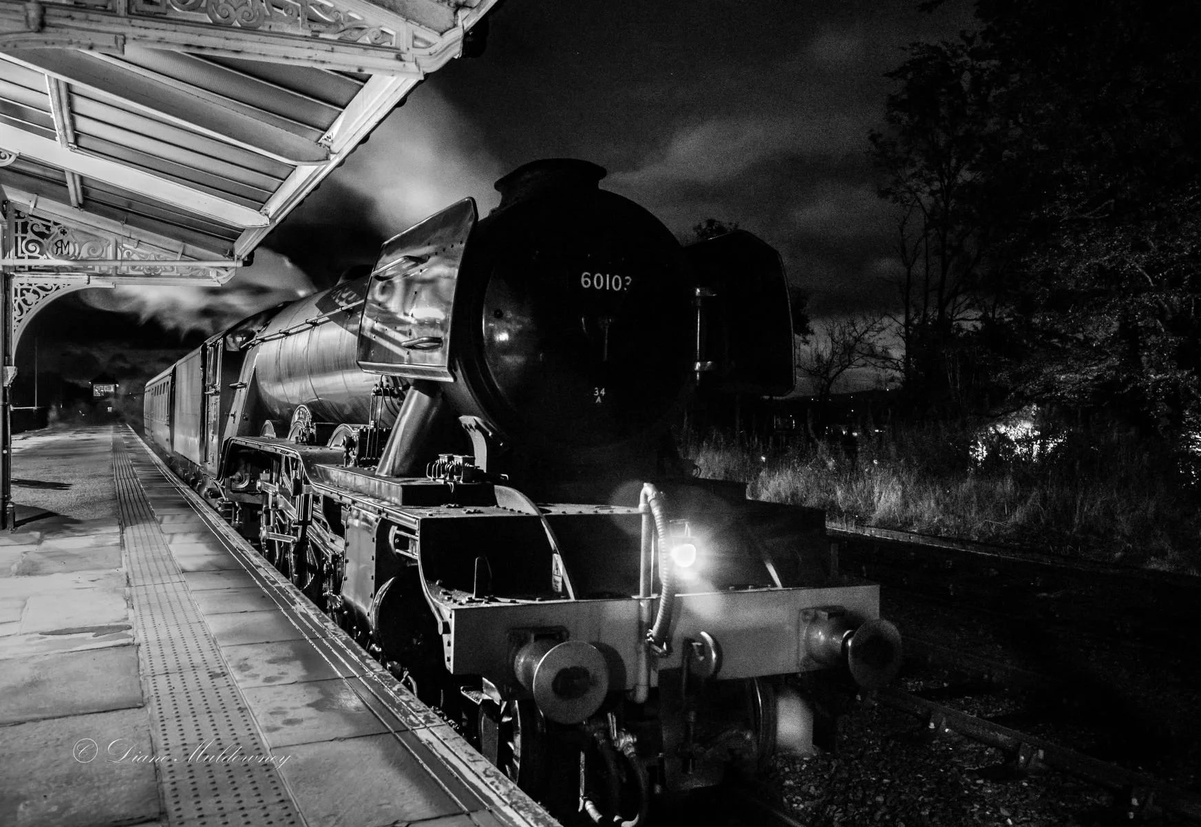 Flying Scotsman, Hellifield.