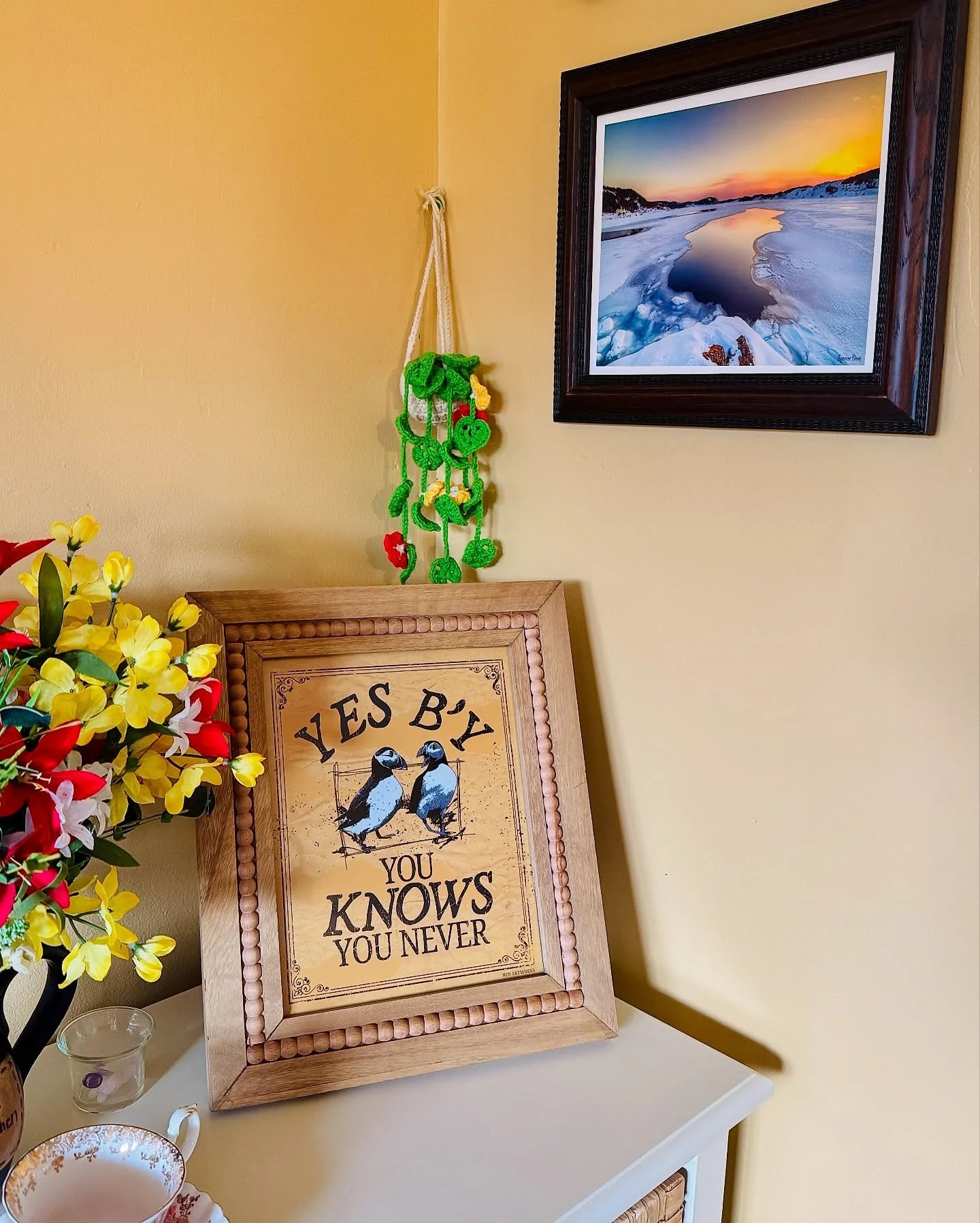 The YES B&rsquo;Y Puffins spotted in the wild! 👀 So grateful for those who love and support my &lsquo;lil silly pieces. Made from the love I have for my province, both our humorous chatter and loveable wildlife. 💛⚓️🌊🪶

Download at my shop 🔗! 

#