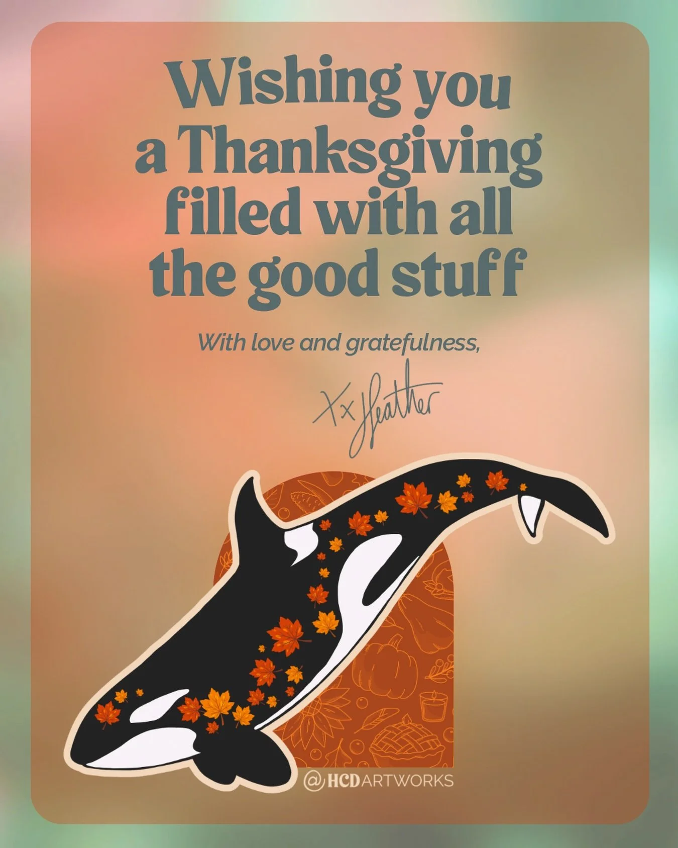 Happy Thanksgiving, lovelies! 🍁 Sending much love and gratefulness your way.

Heal 🫍 Create 🫍 Dream | #HCDartworks 🇨🇦

#Canadianthanksgiving #gratitudeandjoy #newfoundlandartist #canadianartists