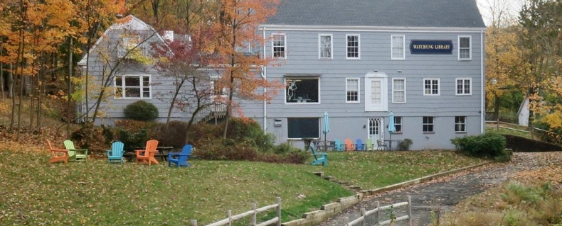 Back of the Watchung branch of the Somerset County Library