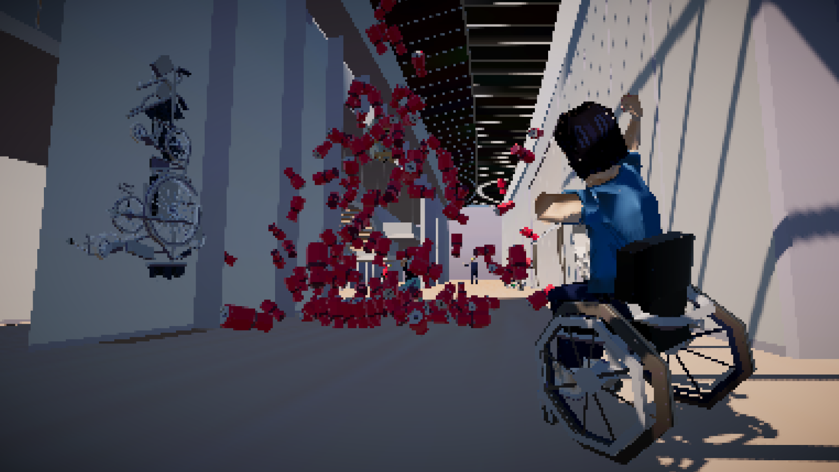 Maximise your shot's strength and accuracy to raise your score and cause mass mayhem!