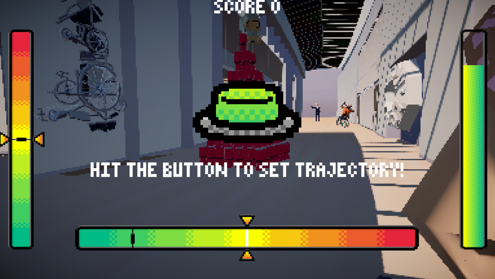 Originally designed to be played on a bespoke art cabinet - players can also download the arcade version with original button prompts via itch.