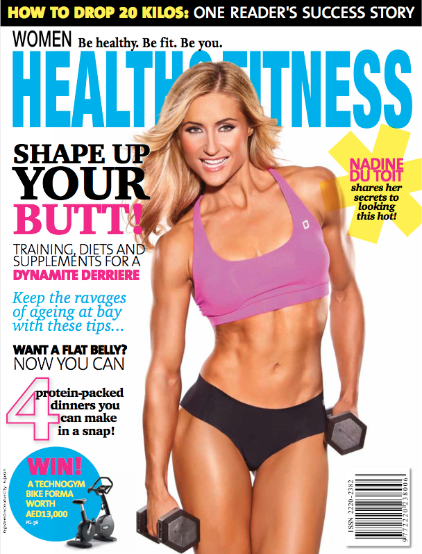 Nadine cover girl for Women Health and Fitness Magazine — Coaching