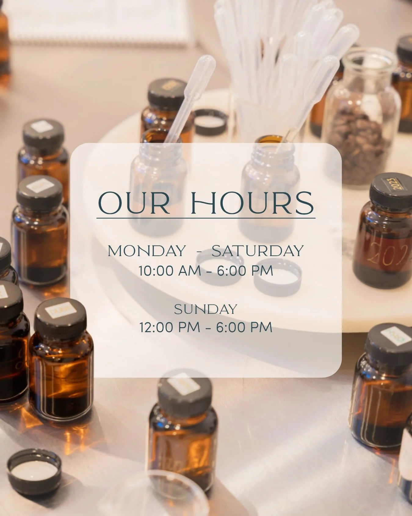 Consider this your sign to come smell something new. 👃✨ Whether you&rsquo;re joining us for a fragrance class or stopping in to shop, we&rsquo;re always ready to welcome you at 164-B Market Street! 🤍