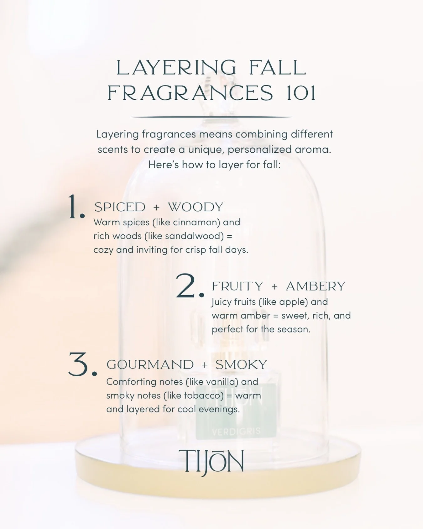 Fall officially starts tomorrow, so we&rsquo;re talking fragrance layering! You don&rsquo;t always have to stick to one scent. Pairing different fragrances can add just the right amount of warmth and depth for the new season. Here are a few combinati