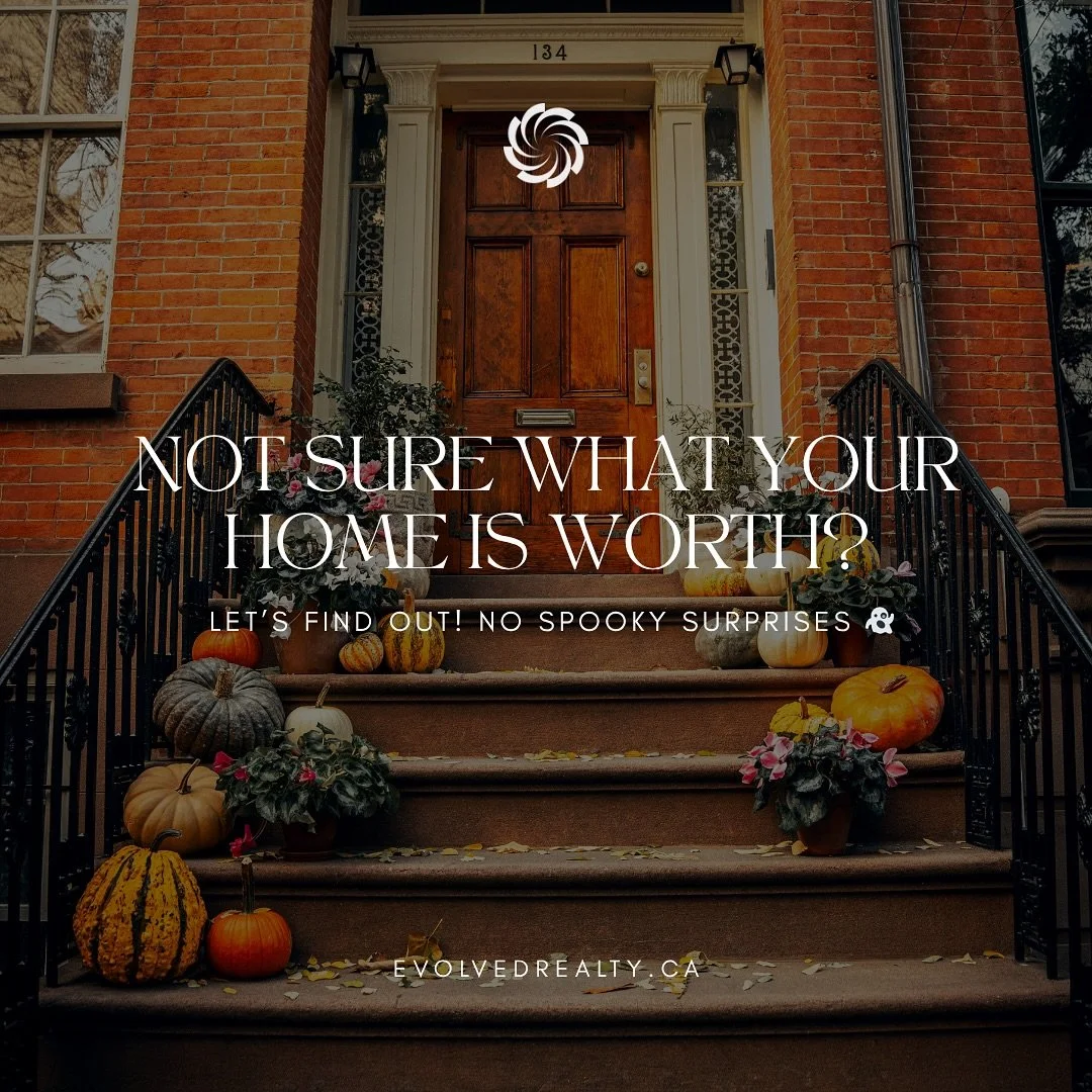 Boo! 👻 Thinking of selling but not sure what your home is worth?
We’re offering free home evaluations — no cost, no pressure, just a clear look at your home’s current value.
It’s a great time to plan if you’re thinkin