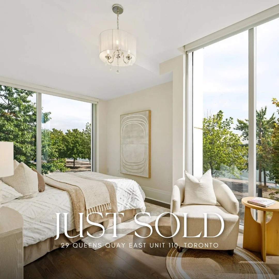 Just Sold | 29 Queens Quay East unit 110, Toronto

Another exceptional waterfront property successfully sold at the iconic Pier 27. This transaction required careful positioning, strong condo expertise, and hands on coordination in a challenging mark