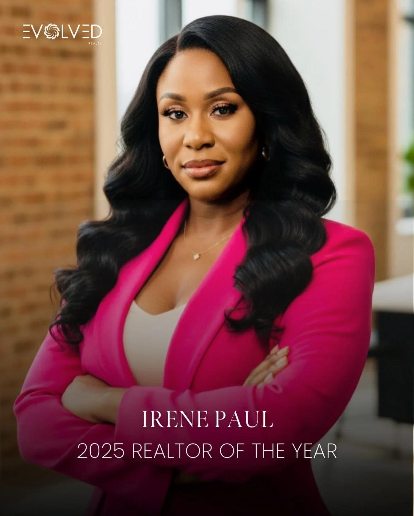 We are proud to recognize @irenepaulrealty as Evolved Realty&rsquo;s 2025 Realtor of the Year.

Since joining Evolved, Irene has exemplified professionalism, leadership, and an unwavering commitment to her clients. Her strong market insight, consiste