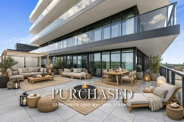 A standout condo purchase in Leaside. 🔥

After two months of strategic negotiation in a challenging condo market, our team @julieevolvedrealty successfully secured one of the largest suites at 1603 &ndash; 33 Frederick Todd Way for $275,000 below li