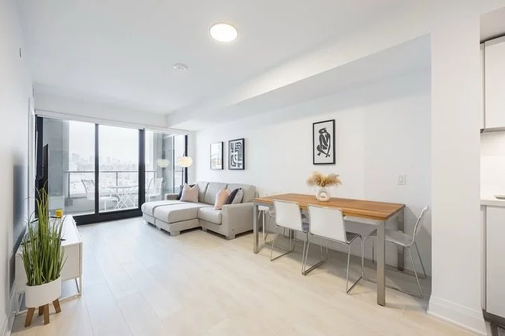 For Lease | 419&ndash;33 Frederick Todd Way, Toronto

Now available as a fully furnished rental, this well-appointed suite is located in the heart of Leaside at Upper East Village. Designed for comfort and convenience, the home offers a functional la