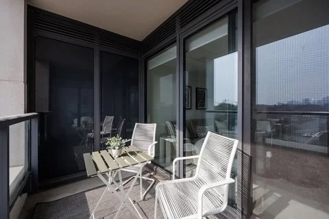 For Sale | 419 &ndash; 33 Frederick Todd Way, Toronto

Offered at $718,000, this bright west-facing suite at Upper East Village in Leaside features a highly functional 1 bedroom plus den layout that comfortably lives like a 2 bedroom, 2 bathroom home