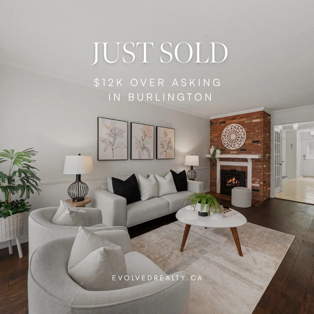 Sold in Burlington for $12,000 over asking.

This well maintained end unit condo townhouse offered 3 bedrooms, 2 bathrooms, and 2 parking spaces in a sought after location. Congratulations to Julie and Charles on a strong result and a successful sale