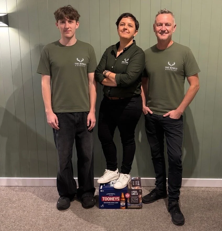 Fresh look for the weekend 🙌 

We&rsquo;ve upgraded our uniforms ✨

Same friendly faces (plus 1! Todd O&rsquo;Mara 😂) same great vibes. 

The boys just got taller&hellip; or maybe the manager just found a case of beer to stand on to be the same hei