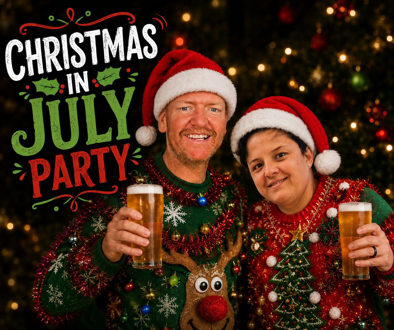 Xmas in July Party