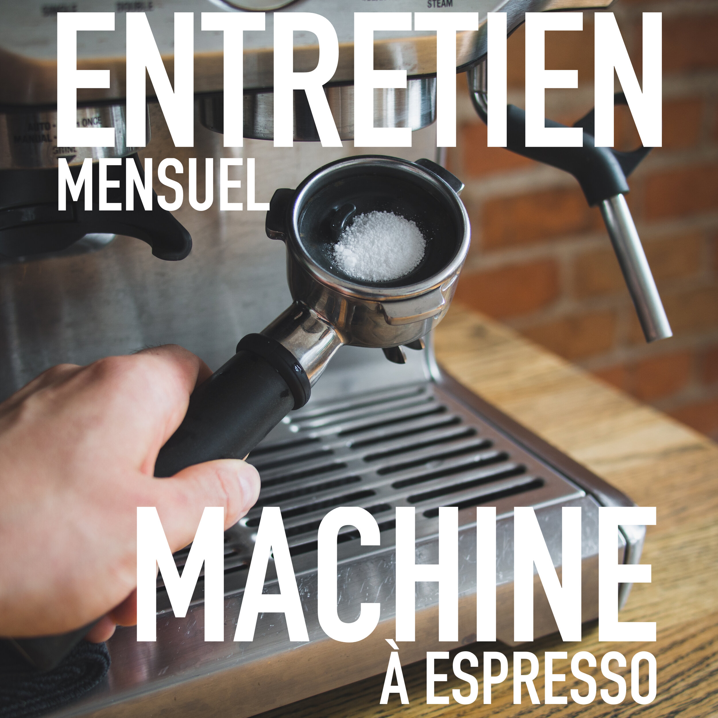 Comment nettoyer votre machine espresso?
