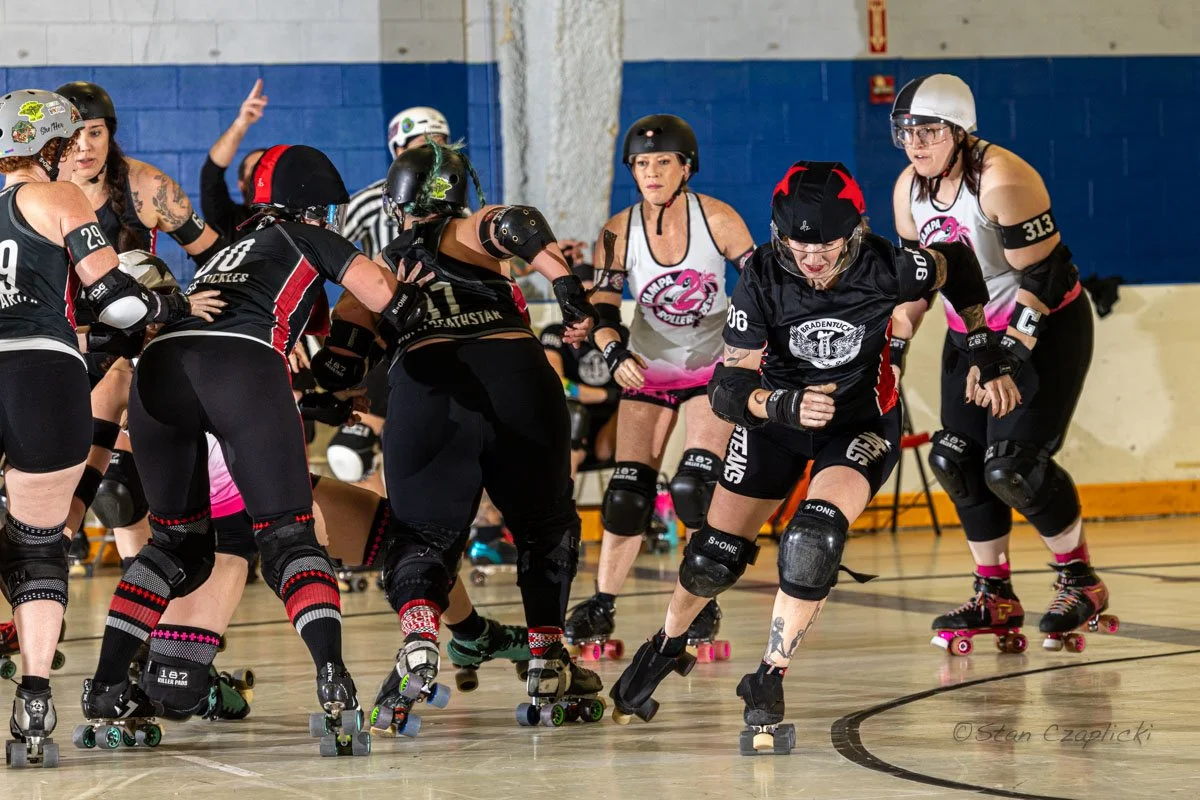 DOUBLE HEADER: Bradentucky Bombers vs. Panhandle United Roller Derby