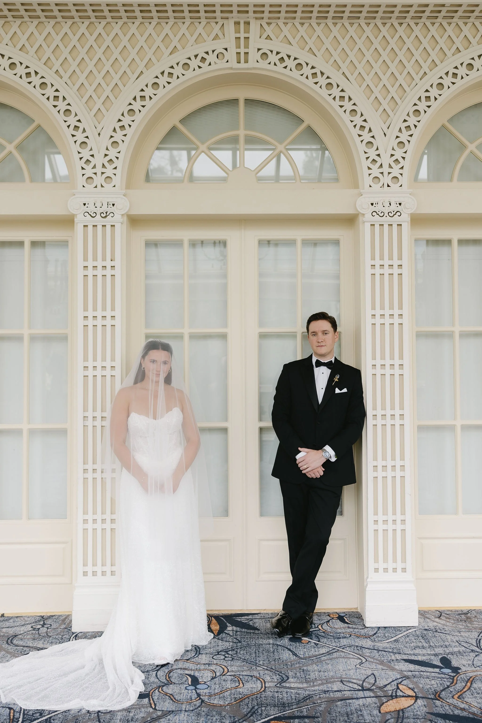 A Pistachio &amp; White Fairmont Banff Springs Wedding