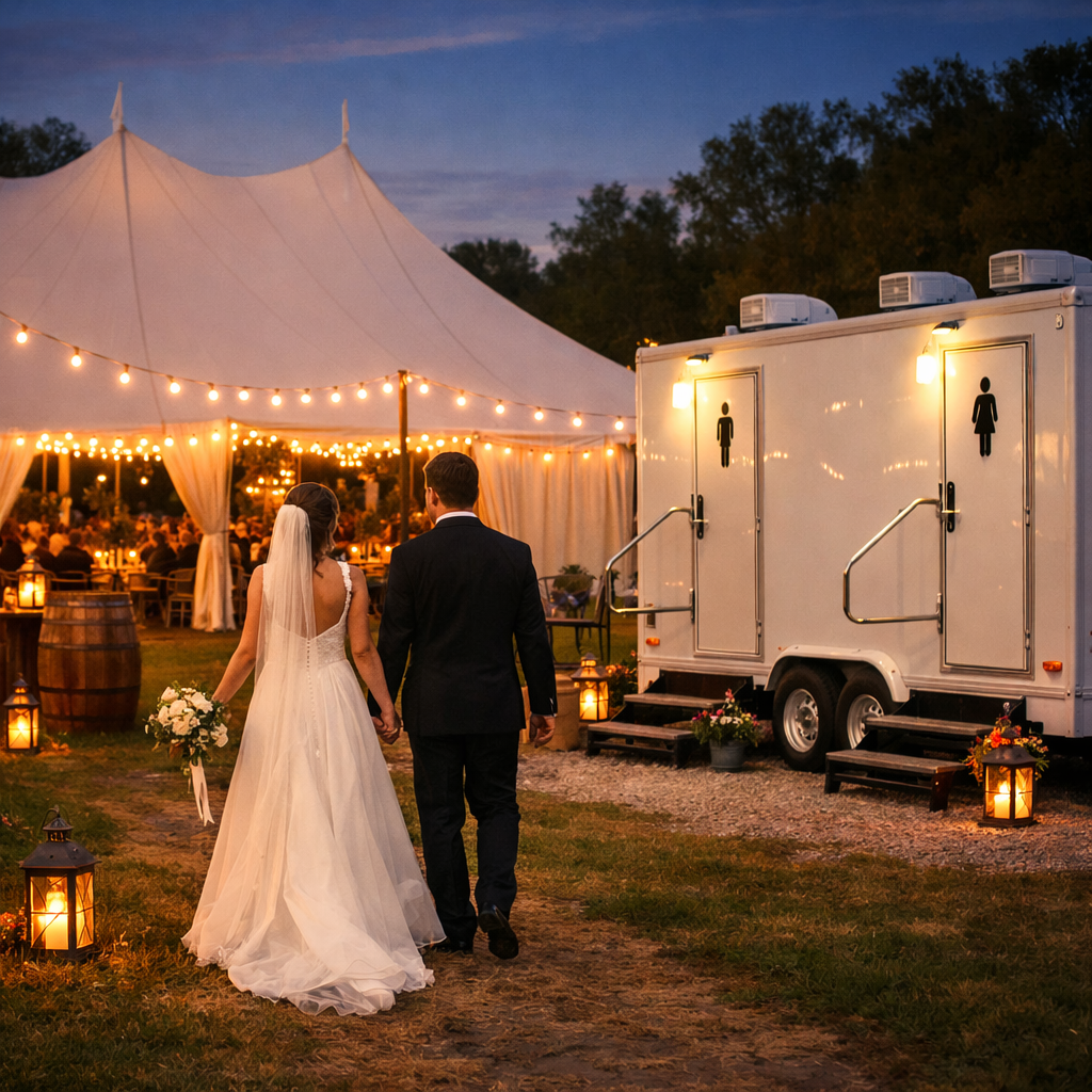 Bride and Groom at Wedding Tent.png