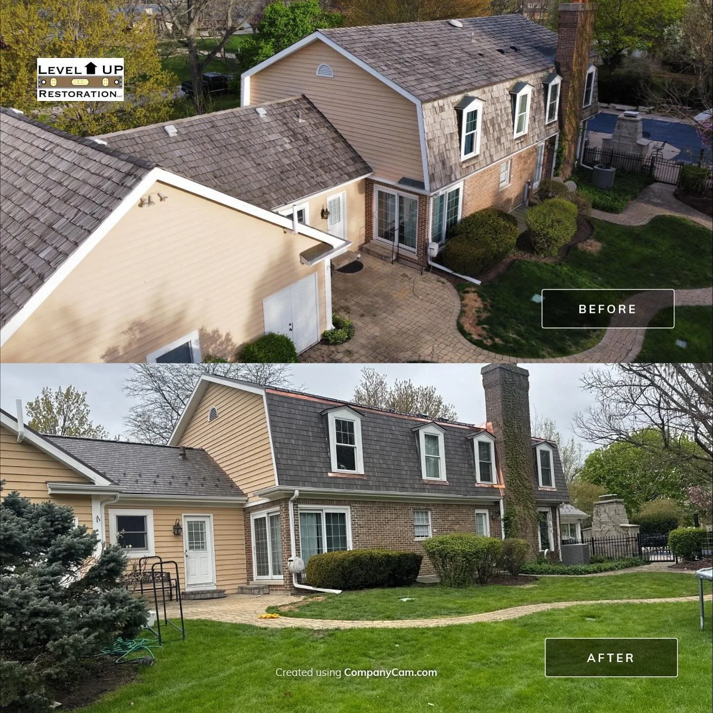 Timeless restoration meets modern elegance 🤩@fwaveroofing TPO shingles elevate this home&rsquo;s charm, beauty, and craftsmanship. Where heritage meets high design &mdash; copper touches that stand the test of time. 💫

#letmeupgradeyou #leveluprest