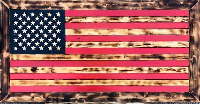 Standard Wooden Flag