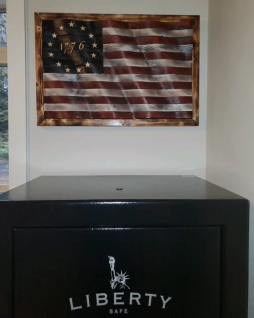 1776 Wooden Flag