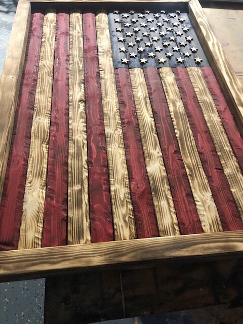 Distressed Small Flag