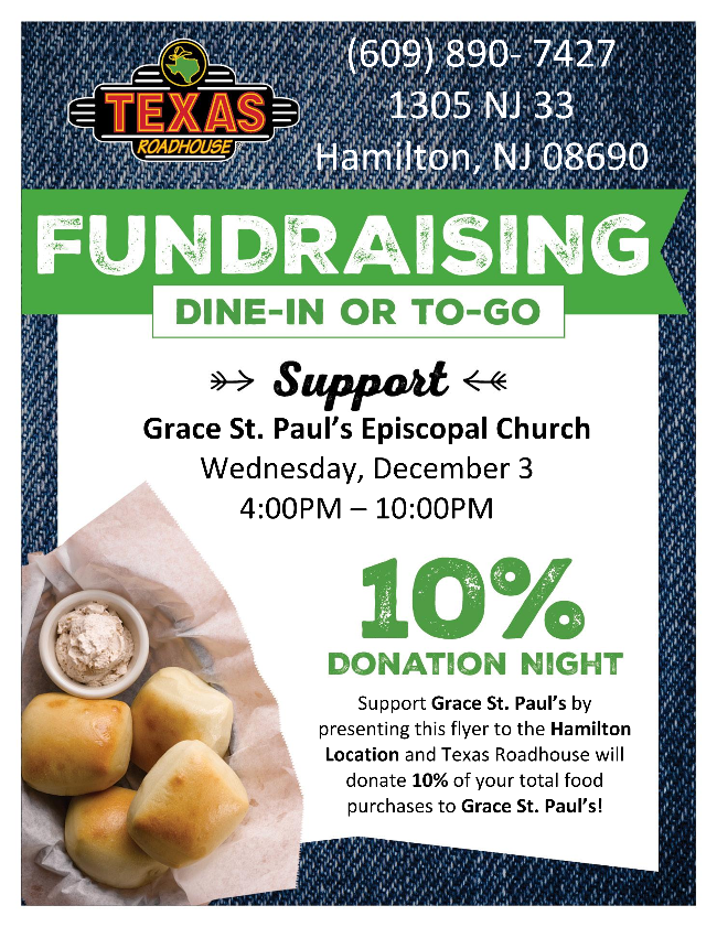 Texas Roadhouse Fundraiser