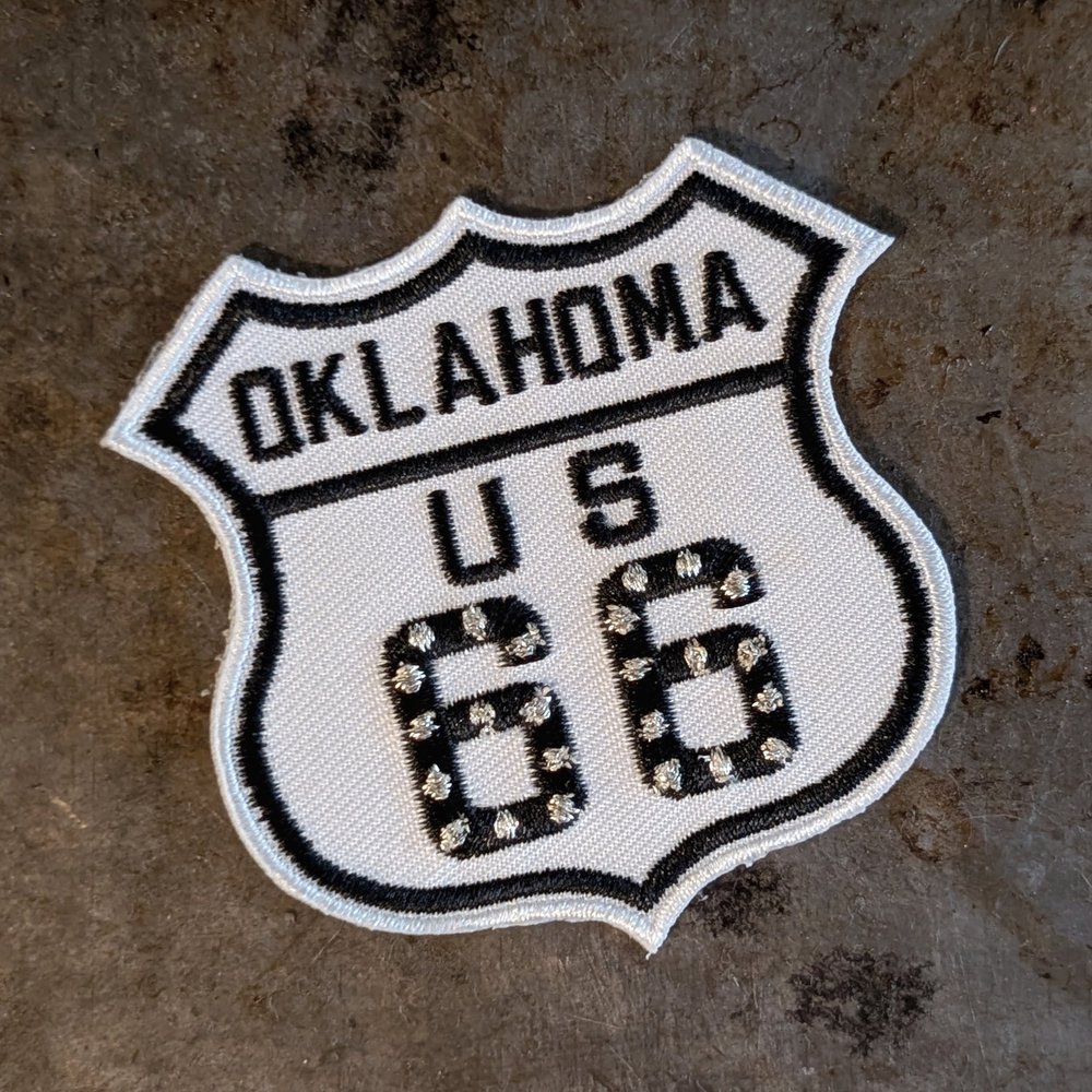 Oklahoma Route 66 Shield Patch — Oklahoma Route 66 Association